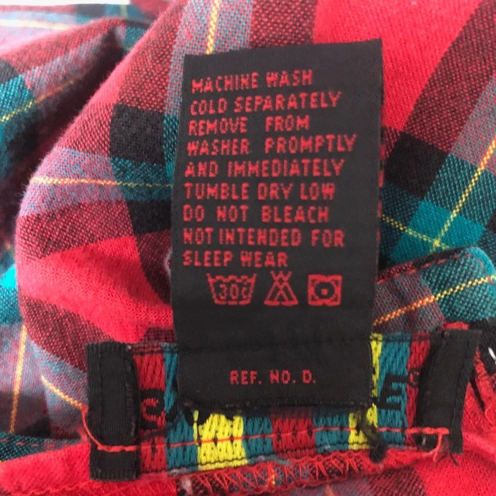 90s Vintage Gymboree Scottie Dog Plaid Holiday Dress Peter Pan Girls XL 5/6